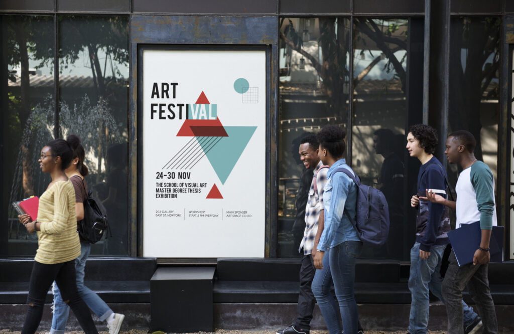 marketing offline com outdoor