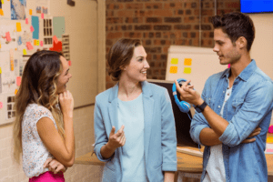 Empresa de marketing usando chatbots